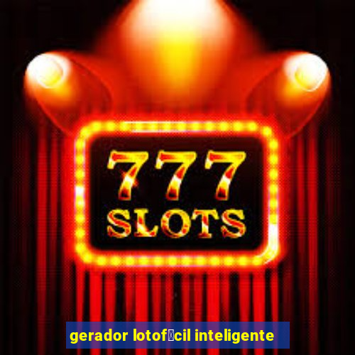 gerador lotof谩cil inteligente